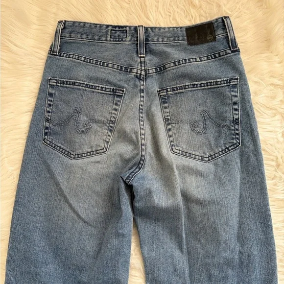 AG Etta High Waisted Wide Leg Crop Jeans - Picture 6 of 7